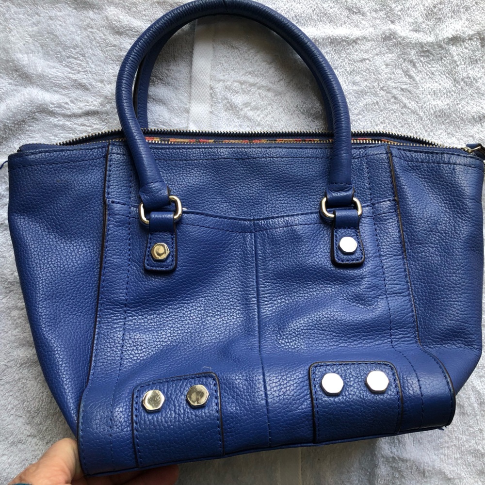Tignanello Pebble Leather Satchel